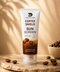 Convex Zone Coffee Shield SPF 60 Sunscreen | UV Protection with Coffee Extract
