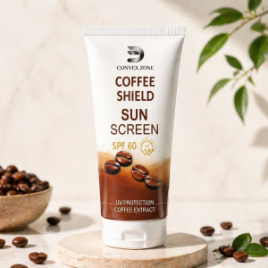Convex Zone Coffee Shield SPF 60 Sunscreen | UV Protection with Coffee Extract
