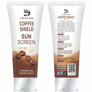 Convex Zone Coffee Shield SPF 60 Sunscreen | UV Protection with Coffee Extract