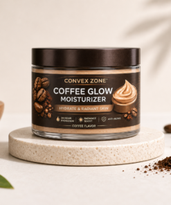 Coffee Glow Face Moisturizer – Radiance Boost & Anti-Aging Formula | Convex Zone